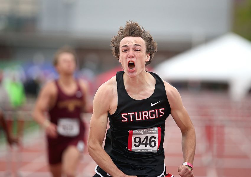 Sturgis senior Aidan Hedderman caps high school career in spectacular fashion 