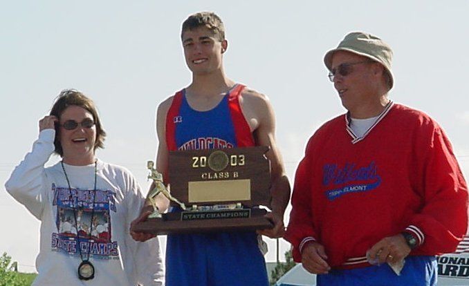 Tripp-Delmont's Justin Horn remembers historic 2003 state track and field meet performance 