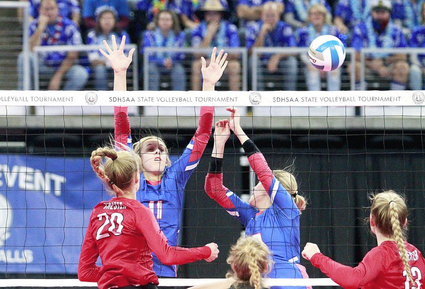 Week of Sept. 25 South Dakota Prep Media Volleyball Poll 