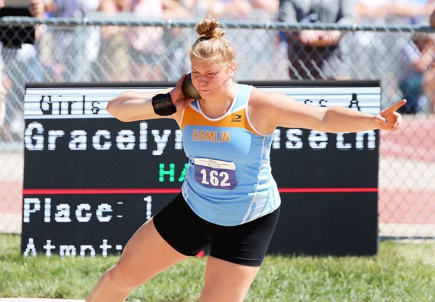 Hamlin's Gracelyn Leiseth named Gatorade SD girls track and field athlete of the year