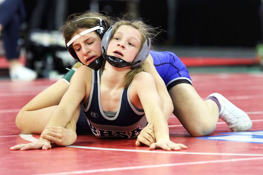 Lemmon/McIntosh's Quinn Butler ready to contend for state wrestling title