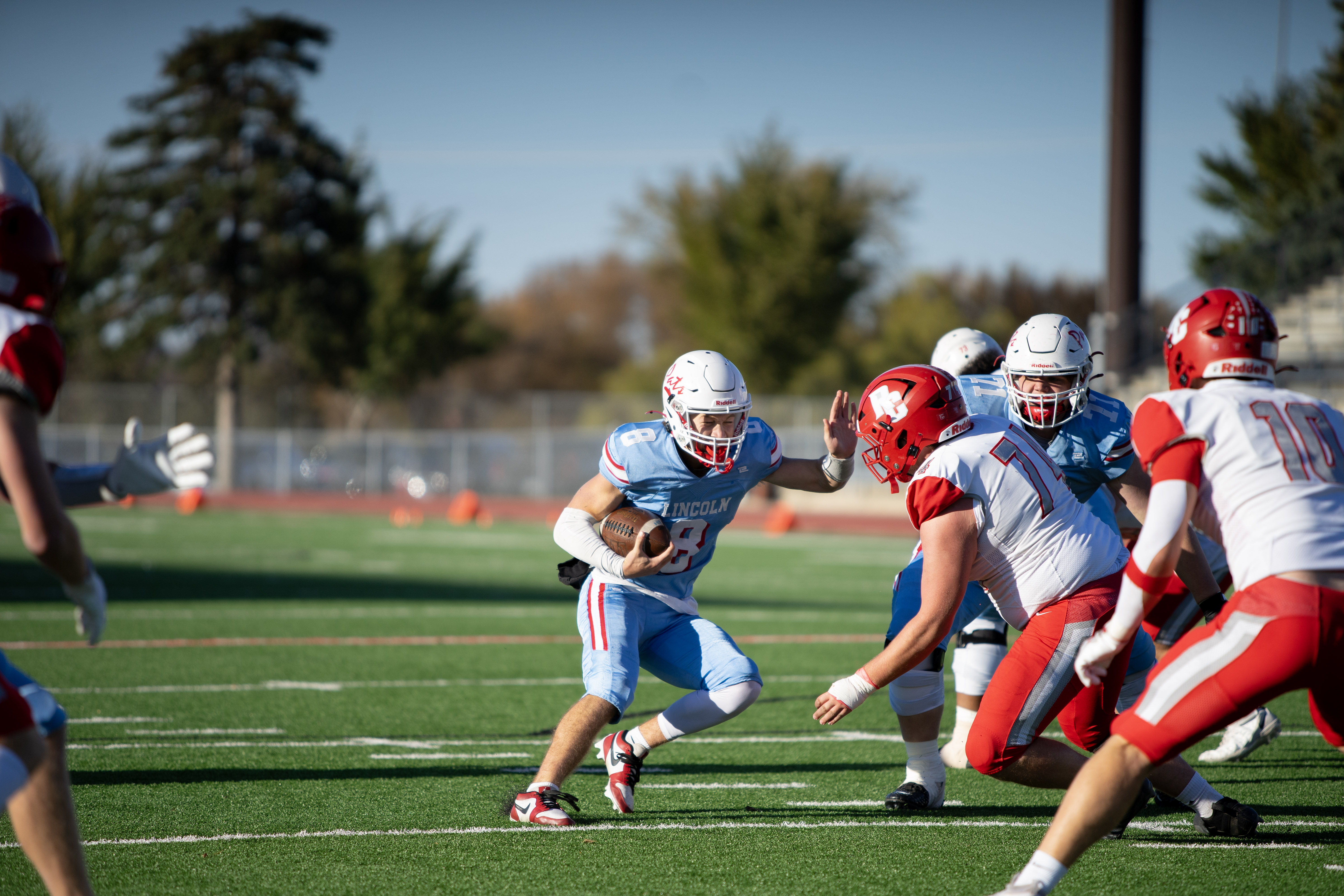 PHOTO GALLERY: HS Football  - 11AAA Playoffs - RC Central at SF Lincoln 