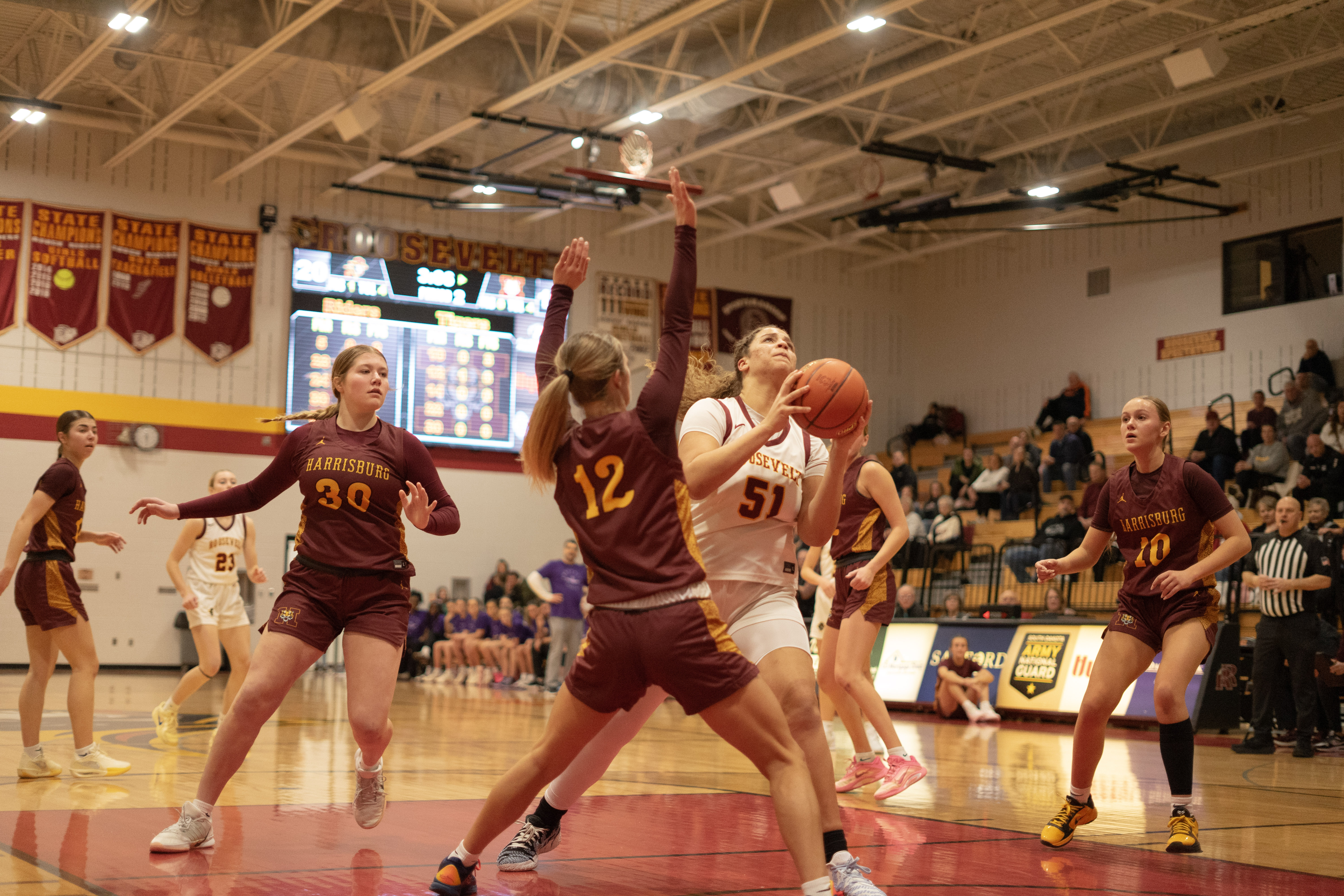 PHOTO GALLERY: HS Girls Basketball - Harrisburg at SF Roosevelt 