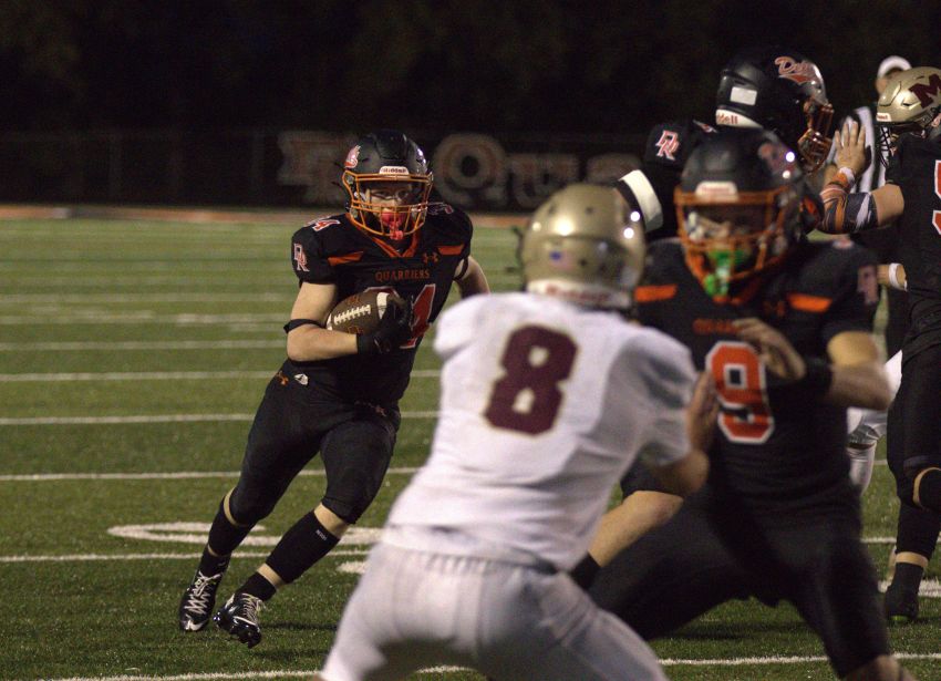 Class 11A No. 4 Dell Rapids rolls past Milbank in rainy home opener