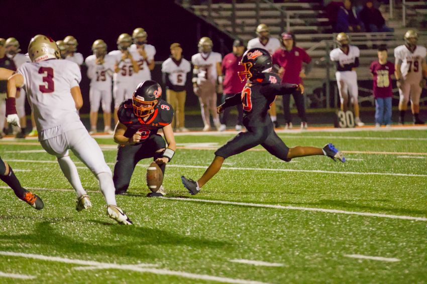 ‘She’s one of us’ - Dell Rapids kicker Kirti Pickard making her mark on the Quarriers football team