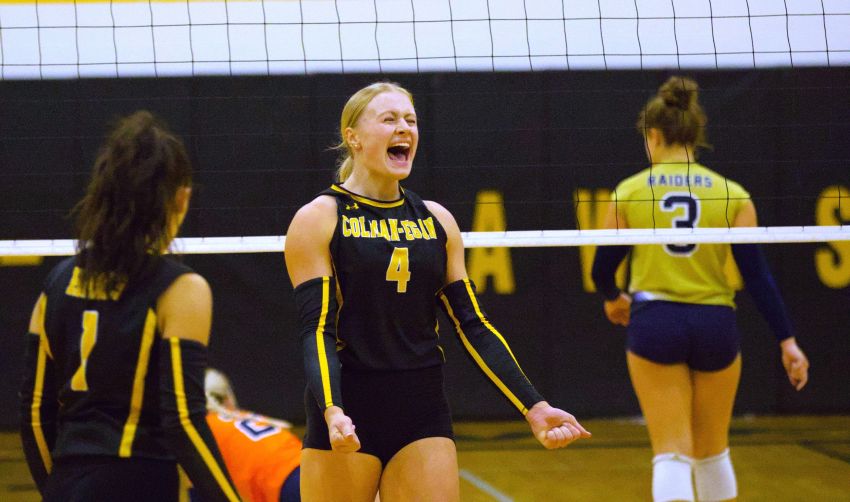 Brynlee Landis reaching milestones, chasing one more state tourney berth for the Colman-Egan Hawks 