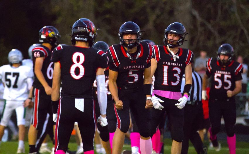 Deuel’s Aidan Sievers doubles as Cardinal quarterback and wakeboarding national champion