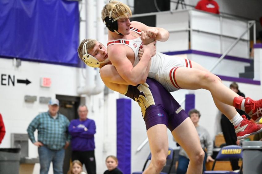 Winner Area vaults into top seed for Class B state wrestling team dual tournaments