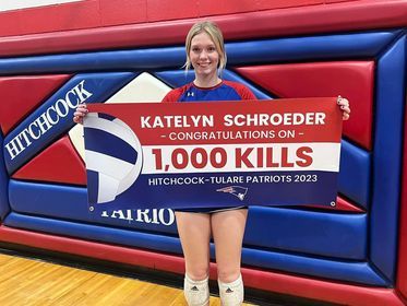 Hitchcock Tulare's Katelyn Schroeder hits 1,000 mark in three different statistical categories 