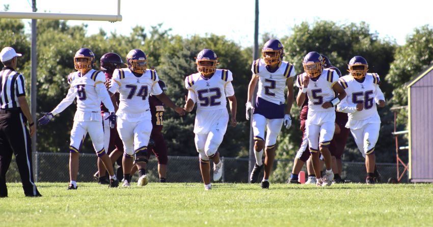 Lower Brule boys have their sights set on All-Nations football title