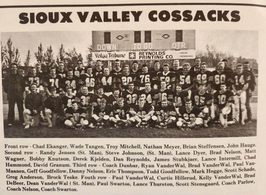 'A memory that will stick with you forever' - Former Sioux Valley Cossacks remember 1988 championship season 