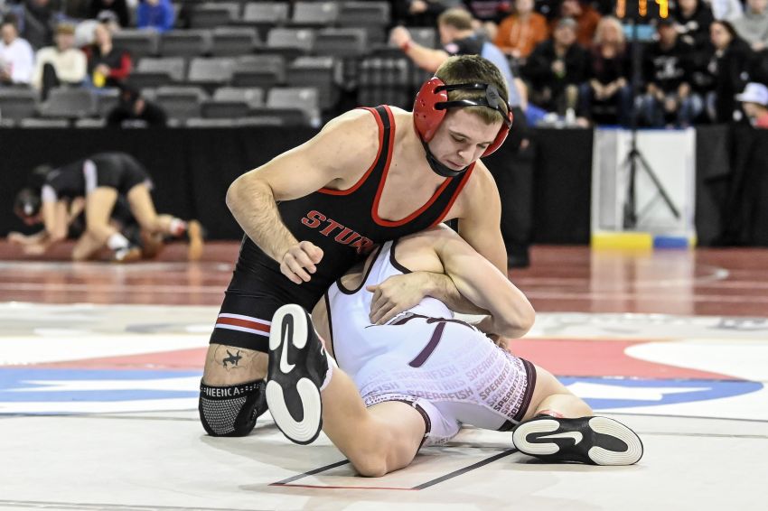 Sturgis has nine champions while winning Region 4A wrestling tournament